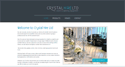 Desktop Screenshot of crystalhire.co.uk